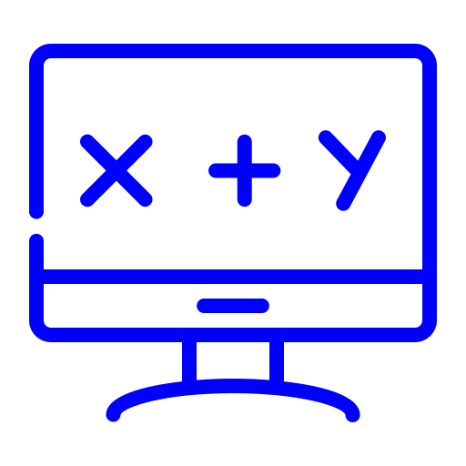 Álgebra icono gratis
