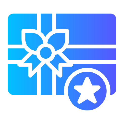 tarjeta de regalo icono gratis