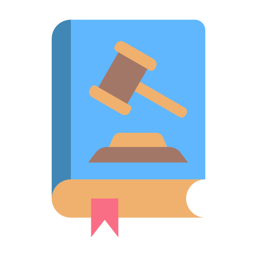 libro de leyes icono gratis