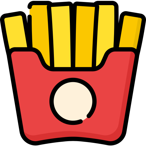 Francés fritas icono gratis