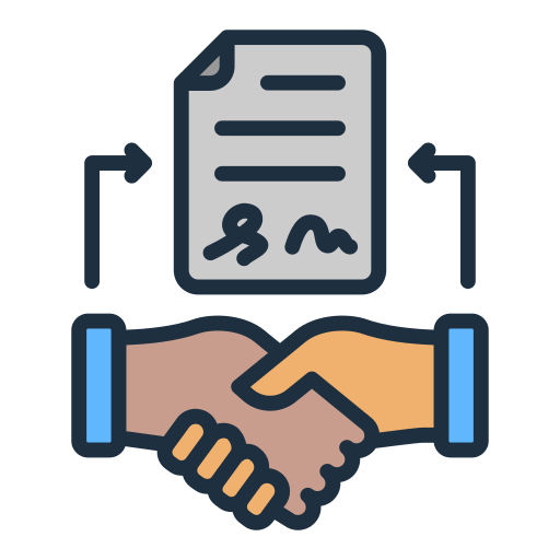 acuerdo legal icono gratis