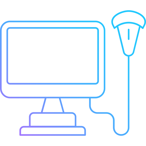 máquina de ultrasonido icono gratis