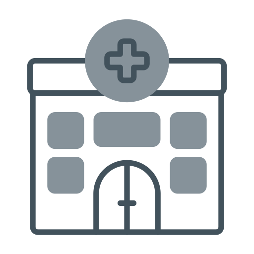 consultorio médico icono gratis