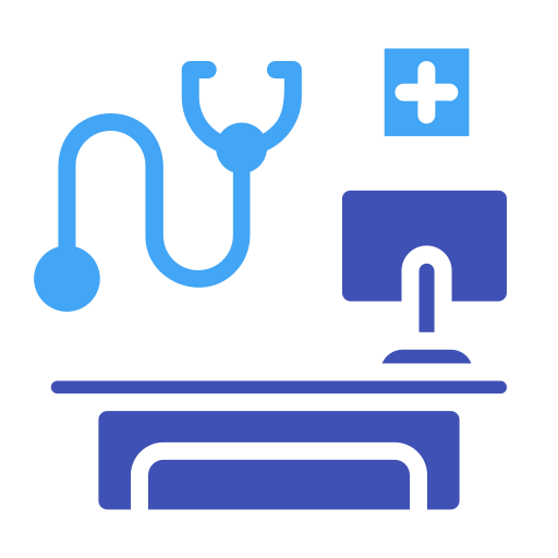 consultorio médico icono gratis