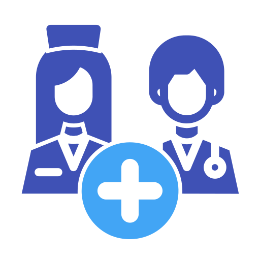 personal médico icono gratis