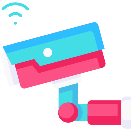 cámara de seguridad icono gratis