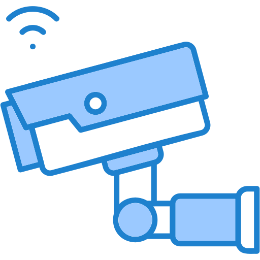 cámara de seguridad icono gratis