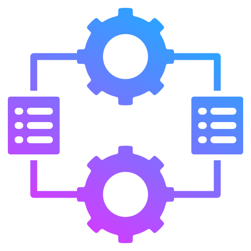 flujo de trabajo icono gratis