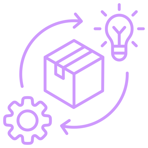 desarrollo de productos icono gratis