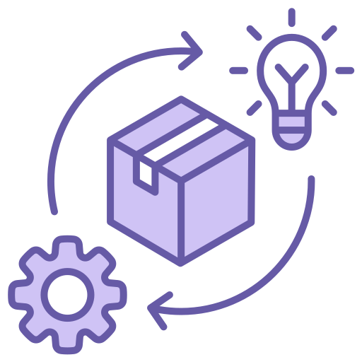 desarrollo de productos icono gratis