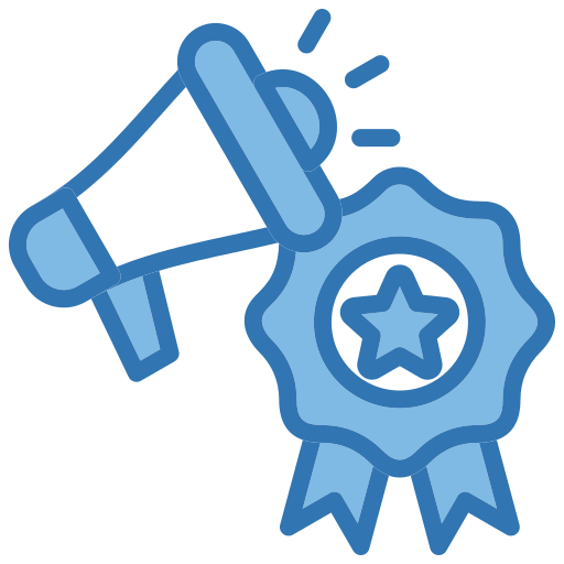 conciencia de marca icono gratis