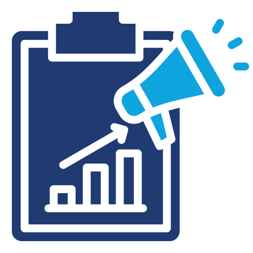 Marketing plan free icon