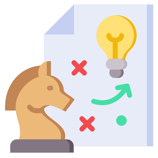 planificación estratégica icono gratis