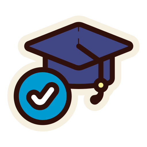 graduación icono gratis