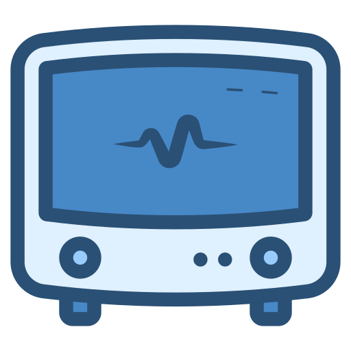 máquina de ecg grátis ícone