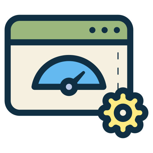 prueba de velocidad web icono gratis