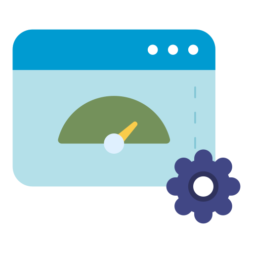 prueba de velocidad web icono gratis