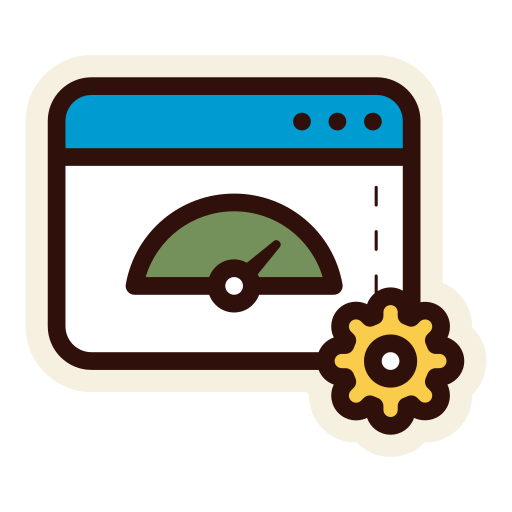 prueba de velocidad web icono gratis