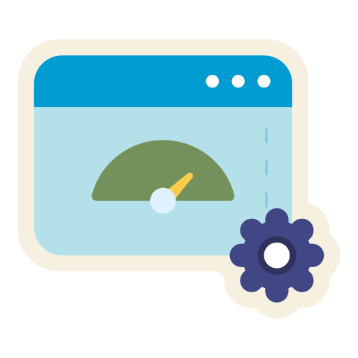 prueba de velocidad web icono gratis