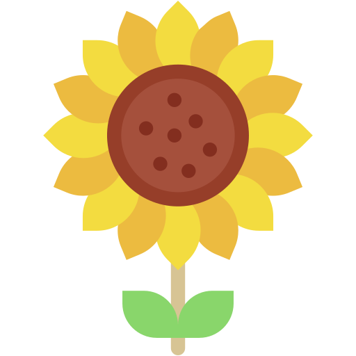 girasol icono gratis