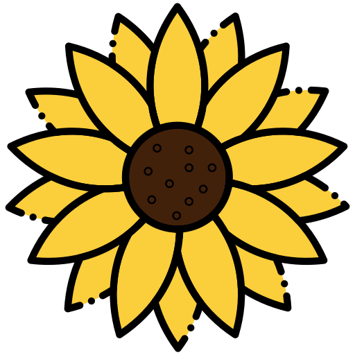 girasol icono gratis