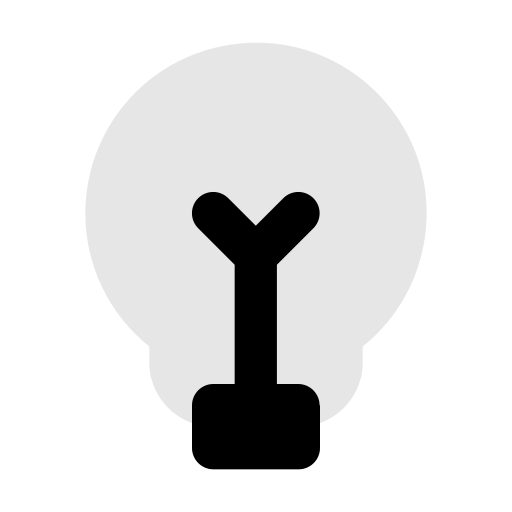 Light bulb free icon