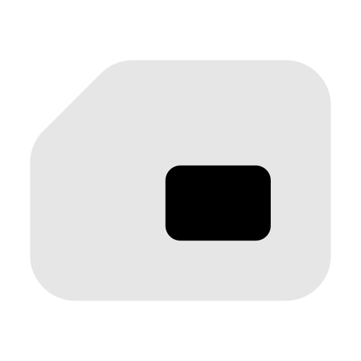 tarjeta sim icono gratis