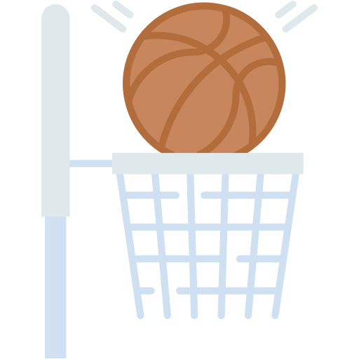 aro de baloncesto icono gratis