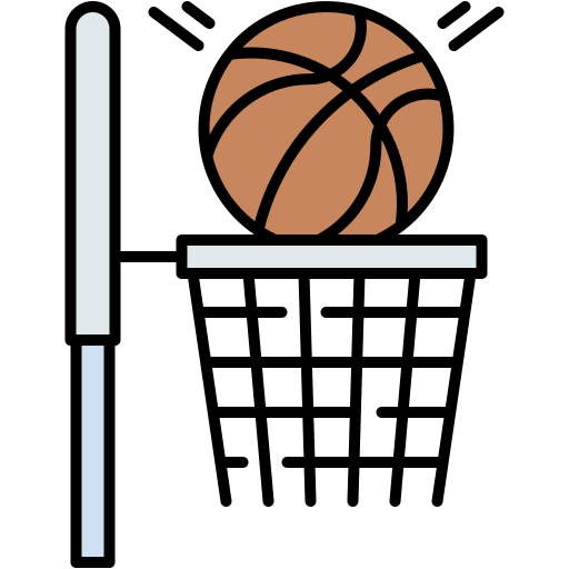 aro de baloncesto icono gratis