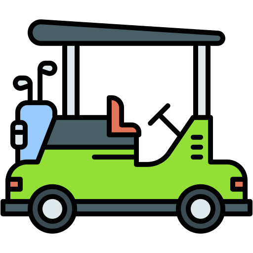 carrito de golf icono gratis