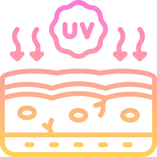 radiación ultravioleta icono gratis