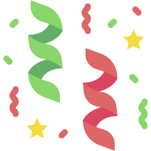 Confetti free icon Confetti free icon