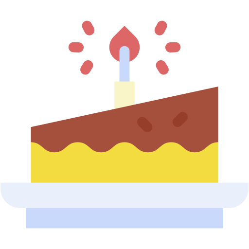 torta de cumpleaños icono gratis