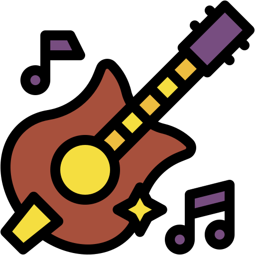 guitarra icono gratis