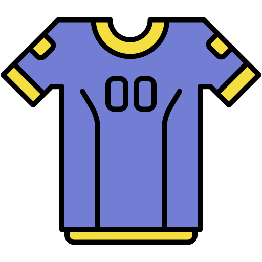 camiseta de fútbol icono gratis