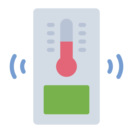 sensor de temperatura icono gratis