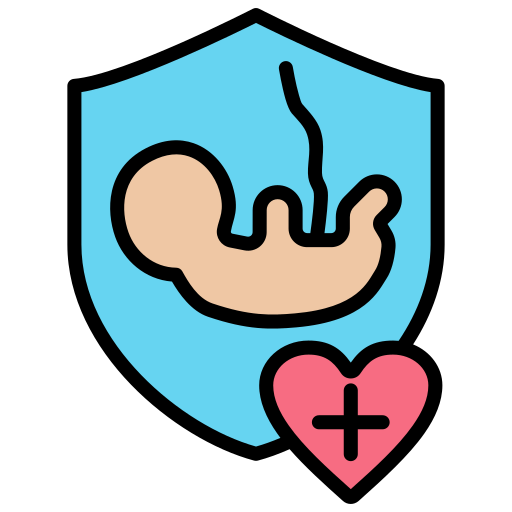atención prenatal icono gratis