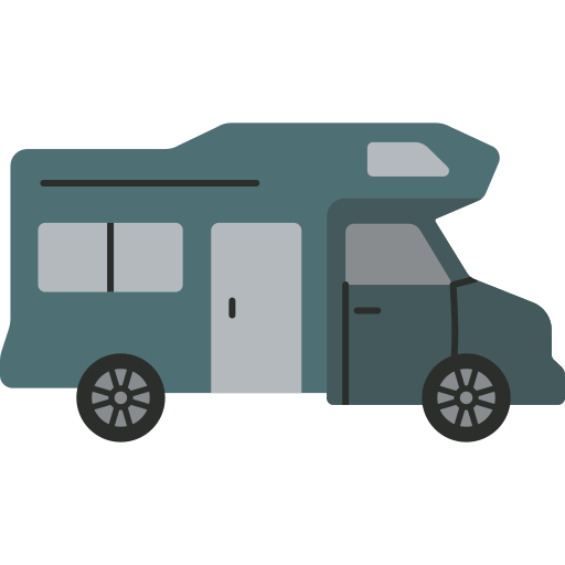 furgoneta camper icono gratis