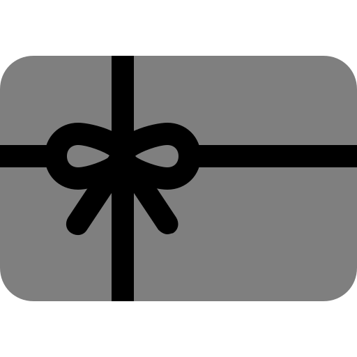 tarjeta de regalo icono gratis