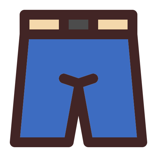 pantalón corto icono gratis