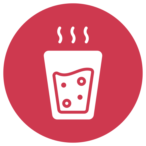 agua caliente icono gratis