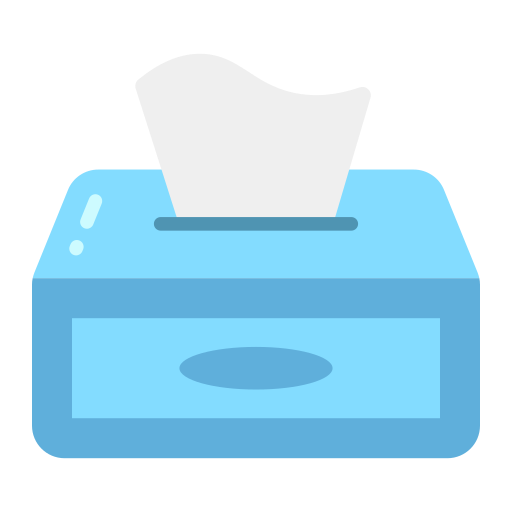boîte à mouchoirs Icône gratuit