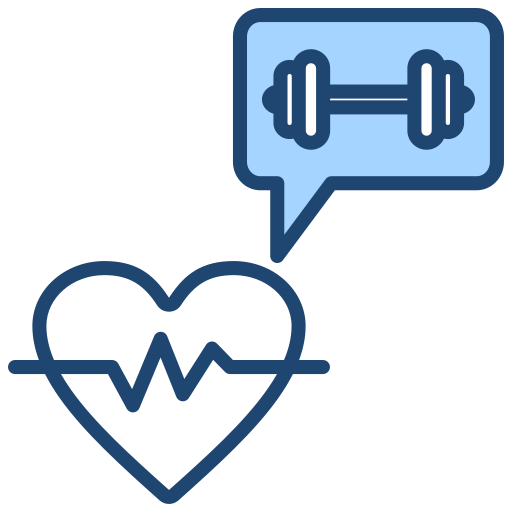 aptitud física icono gratis