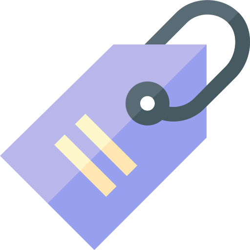 etiqueta de precio icono gratis