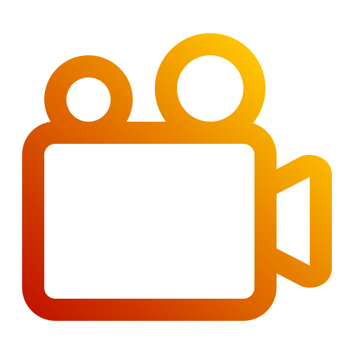 cámara de video icono gratis