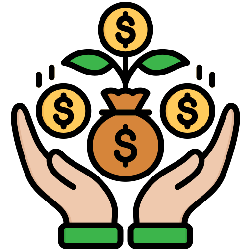 ganancia icono gratis