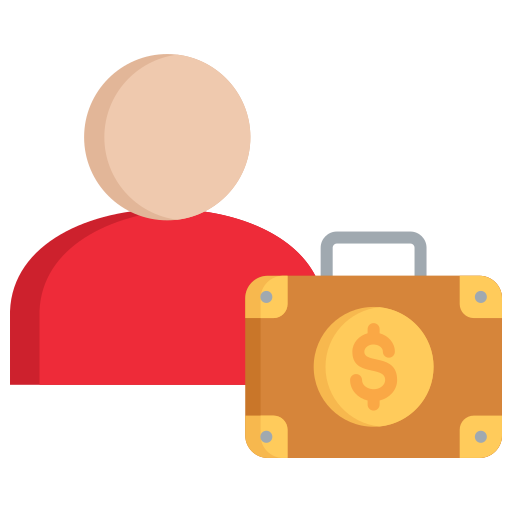 Sales representative free icon