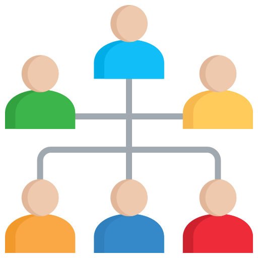 organización icono gratis