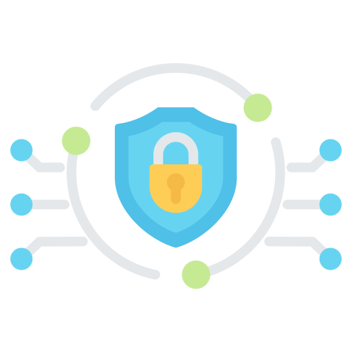 seguridad cibernética icono gratis