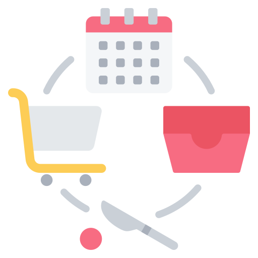 preparación de comidas icono gratis